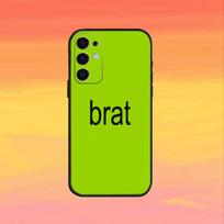 C-charli X-xcx brat Phone Case For Samsung S25,S24,S21,S22,S23,S30,Ultra,S20,Plus,Fe,Note,5G Black Cover Samsung S25Plus