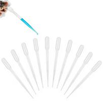 50pcs Graduated Pipettes Dropper Clear Disposable Sterile Transfer Pipettes Experiment Supplies Essential Oils Pipettes for Lab 3ml