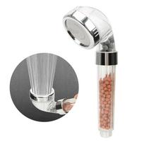 Shower Head Home Improvement Anion Filter Handheld Bathroom Products High Pressure White