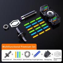 729 Light Effect Combinations Fidget Spinner Metal Toys for Men Roating Gyro Fingertip Antistress EDC Hand Stress Relief Gifts juoda