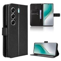 Odinis atverčiamas dėklas Tecno Camon 40 Pro 4G / 5G Odinis dėklas [Atverčiamas vintažinis odinis] Patvarūs retro atverčiami dėklai Tecno Camon 40 Pro 4G/5G juoda
