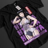 Naruto Shirt Hinata Waifu Tshirt Boruto T-Shirt Neji Anime Uzumaki Unisex Tee M