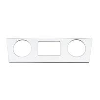 Car Socket Charge Cigarette Lighter Switch USB Button Panel Trim Cover Sticker for Hyundai Kona Kauai 2017 - sidabras