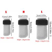 Pet Bath & Groom Kit: Anti-scratch Cat Paw Covers & Dog Shoe Covers for Bathing, Medicine & Injection for Small Pets Black - 1 piece