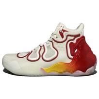 Anta Star Series Star Mountain Shock Absorbing Non-Slip Wear-Resistant Lightweight Mid-Top Basketball Shoes Men Sneaker White Red 112121818A-5 43
