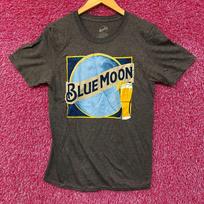 Luv Blue Moon Beer Distressed Logo T-Shirt Small XXL