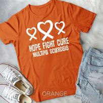 Multiple Sclerosis Awareness MS Hope Walk T-shirt Unisex Youth T-shirt XXXXL white