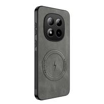For Redmi Note 15 Pro 4G Vintage Business Phone Case Cover Sheepskin Leather Magnetic Case Redmi Note 15 5G Wireless Fundas Redmi Note 15 4G