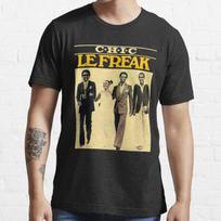 Tai CHIC Le Freak Funk Grupės Klasikiniai Marškinėliai Nile Rodgers Bernard Edwards S beige