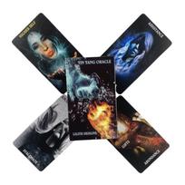 Yin-Jang Orakulo Kortos A 80 Kortų Pakuotė Yin Yang Tarot Anglų Kalba Vizijos Būrimo Leidimas Stalo Žaidimai gray
