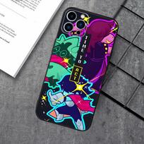 D-Deltarune Ralsei Phone Case For Apple iPhone 15,14,13,12,11,XS,XR,X,8,7,Pro,Max,Plus,mini Silicone Black Cover iPhone7
