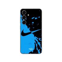 Samsung Galaxy S24 FE Case nike logo Color black and blue Maniacase