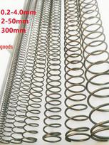 Pritaikomos suspaudimo spyruoklės: 1.2x6mm iki 20x300mm 1.2*6*300
