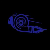 3D Car Sticker Stylish DUB Drift Race Turbo Snail Funny Cool Stickers Decals Vinyl Sticker violetinė