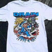 Drain Band Shirt Living Proof Music White All Size Gift Fan   OM117 Unisex T-Shirt S