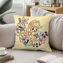 Cute M-My Little Pony-S Pillow Case Throw Pillow Cover Nordic Vintage Style Cushion Covers Home Living Room Sofa Couch Seat Deco 40cmx40cm