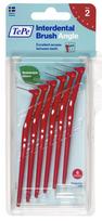 Szczoteczki międzyzębowe 0,5 mm czerwone Interdental Brush Angle TePe 6 szt