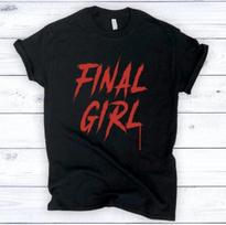 Finalinė Mergina T-shirt Siaubo Filmas Slasher Scream Karalienė Helovinas Unisex Marškinėlis S