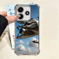 Italian Brainrot Animals Soft Phone Case For Xiaomi Poco X7 X8 Pro Max X6 X5 X3 F8 Ultra F7 M8 M7 M5S Redmi 15C 15A 15 14C 13C 1 Poco X8 Pro Max