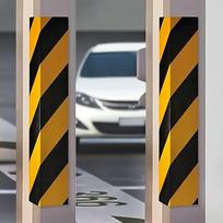 Anti Collision Foam Bumper Pad Self Stick Adhesive Corner Guard For Parking Garages Hotels And Narrow Vehicle Spaces