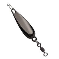Fishing Metal Blade Lure Casting Weight Spoon Bait with Swivel and Treble Hook Various Sizes for Freshwater and Saltwater Fishing 3 juoda