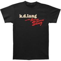 Men's K.D. Lang Boom Bang 2011 Tour T-shirt X-Large Black XL