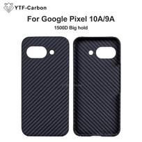YTF Magnetic Case For Google Pixel 10A 9A Aramid Fiber phone case for magnetic 10A Thin Luxury 9A  cover protective Kevlar case Google Pixel 9a