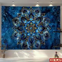 2D plane 1 piece of hippie-style wall banner for the living room background bedroom and living room decoration 100x150cm