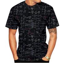 Juokingi matematikos marškinėliai Matematikos formulė 3D spaudinys Vyrams Moterims Trumpomis Rankovėmis Marškinėliai Streetwear Harajuku T-shirt Viršūnės Drabužiai XXS