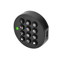 Keyless Design Security Cabinet Lock Programmable Code Smart Keyless Door Lock Combination Code Lock Security Cabinets black