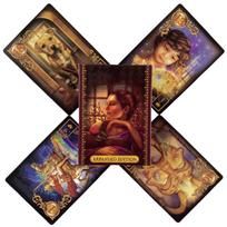 Reverie Lenormand Oracle Kortos Būrimų Kaladė Anglų Kalba Vision Išplėstinis Leidimas Tarot Lenta Žaidimas Vakarėliui black