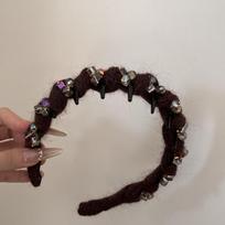 Hair Accessories Plush Wave Headband with Toothed Comb Autumn Winter Hairband  Wash Face kava