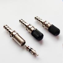 1pc PU intubation 5.5mm copper gas nozzle total length 35mm gas valve inflation nozzle inflation valve Copper color