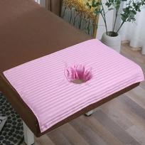 70x50CM Anga Veidui Rankšluosčio Dangalai SPA Minkštas Medvilninis Grožio Masažo Gydymo Lovos Stalo Dangalas Su Anga Salono SPA balta