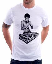 Kung-Fu DJ rave printed cotton T-shirt 9273 M