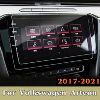 Automobilio navigacijos ekrano grūdinto stiklo apsauginė plėvelė LCD ekrano plėvelė Volkswagen VW Tiguan R Line 2022 Arteon