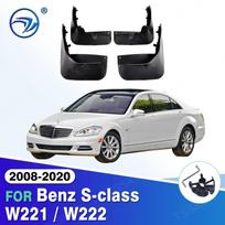 Mercedes-Benz S-klasei W221 W222 S300 S350 S450 S500 Purvasargiai S-klasė W221 W222 purvasaugiai automobilio sparnai automobilių aksesuarai 2008- W221 2008-2013