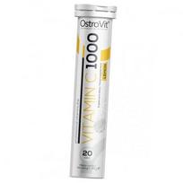 Vitamino C putojantis, Vitaminas C 1000, Ostrovit  (36250026) 20tab Lemon