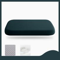Thick Foam Seat Cushion Soft Office Chair Pad Car Seat Pad Long Sitting Support Pain 45*45*4cm tamsiai žalia spalva
