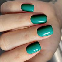 Glossy Short False Nail 24Pcs Press on Nail Acrylic Nail Full Cover Stick on Nail For Parties And Everyday Use 1