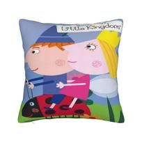 Bed Decoration Ben and Holly's Kingdom ben y holly Pillowcase Merch  Pillow Covers Square Multi-Size 12x12in 30X30cm