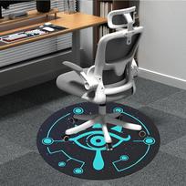 Legend of Zelda Office Round Area Rug,  Under Office Chairs Bedroom Living Room Home Decor a0908121 80cm by 80cm