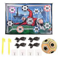 Futbolo žaidimai vaikams Futbolo žaidimų rinkinys berniukams Futbolo kamuolio kilimėlis su taikinio zonomis Treniruok šūvius, tobulink įgūdžius, futbolo dovanos vaikams A oranžinė