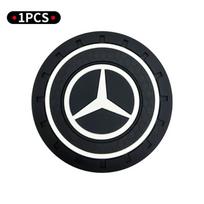 2 vnt. Neslystanti automobilio vandens puodelio guminė kilimėlis Mercedes Benz C180 C200 C260 C300 W108 W124 W126 W140 W168 W169 W176 priedams