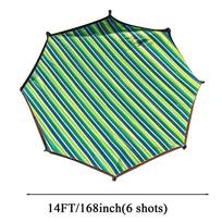 12/14/15/16-Feet Trampoline Sunshade Cover UV Resistant Waterproof 6/8/12 Poles Trampoline Canopy Sun Protection Top Cover