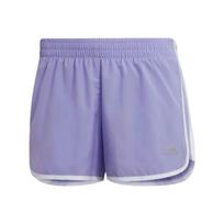 adidas Women's Striped Breathable Running Shorts Purple HC1769 M
