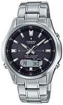 Lineage Silver [Casio] LCW-M100DE-1AJF Men's Watch, Radio-Controlled Solar, juoda