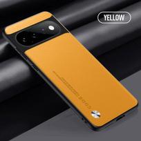 Luxury PU Leather Phone Case For google Pixel 11 Pro XL Shockproof Back Cover For google Pixel 11Pro XL  Bumper Fundas Pixel 11 Pro geltona
