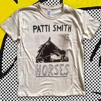 Patti Smith marškinėliai Patti Smith Horses Balti marškinėliai Unisex S5XL Pakartotinis spausdinimas VN4322 M