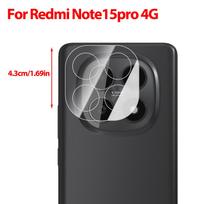 Tempered Glass Camera Protectors for Redmi Note 15 4G 5G International Version Scratch Resistant Lens Films for Redmi Note 15Pro 1Pcs